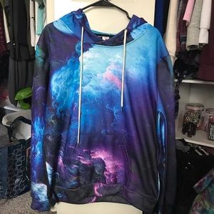 Vibrant Stormy Hoodie